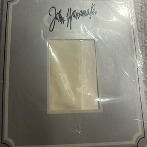 vintage john wanamaker pantyhose women’s Size B Vanilla Silky sheer Sandal Foot